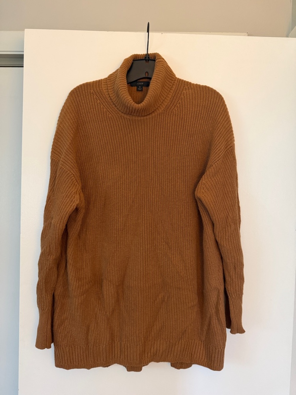 J Crew cotton cashmere turtleneck sweater